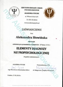 29 elemnty diagnozy psychologicznej